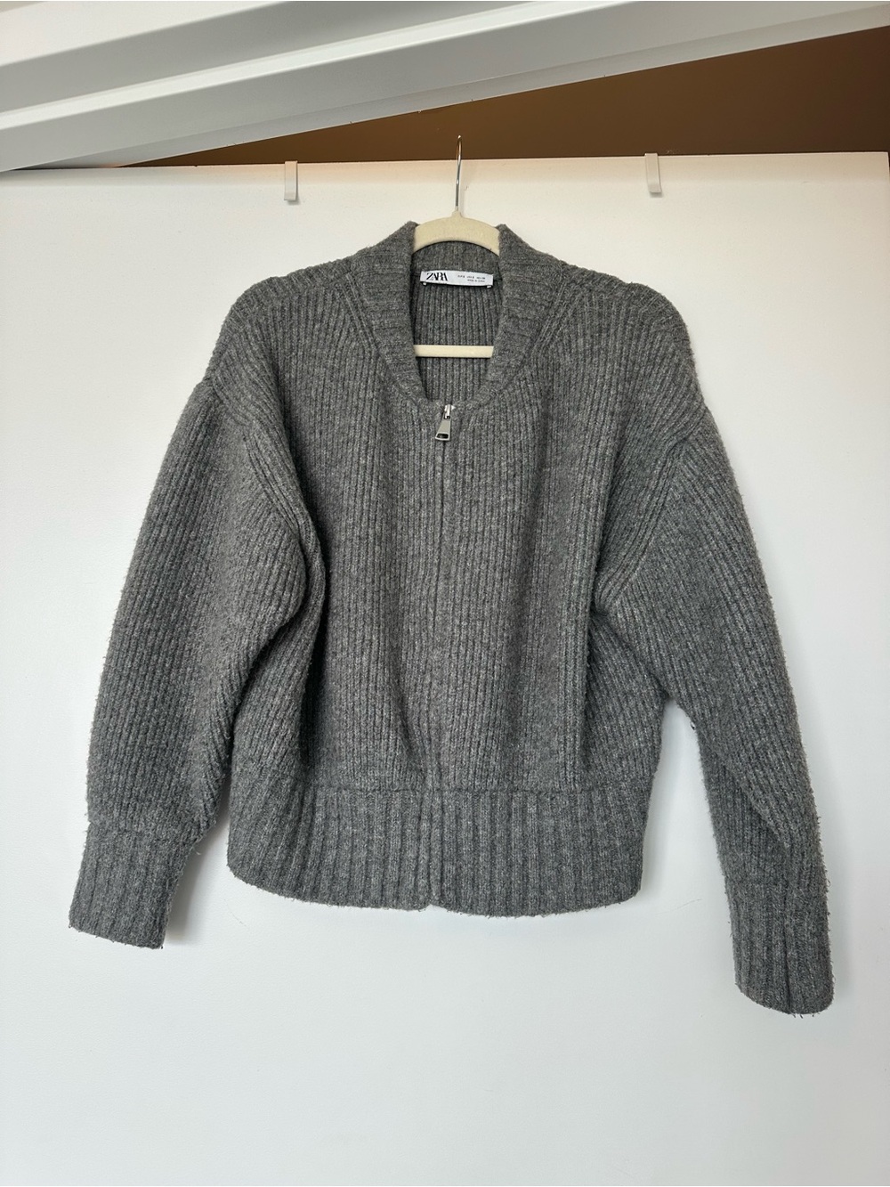 Zara Knit Bomber
